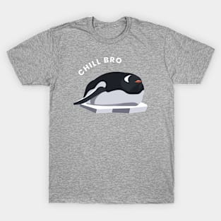 Chill Bro Penguin T-Shirt